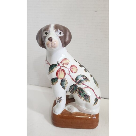 Vintage Chinese Porcelain Foo Dog Figurine Statue - Picture 1 of 5